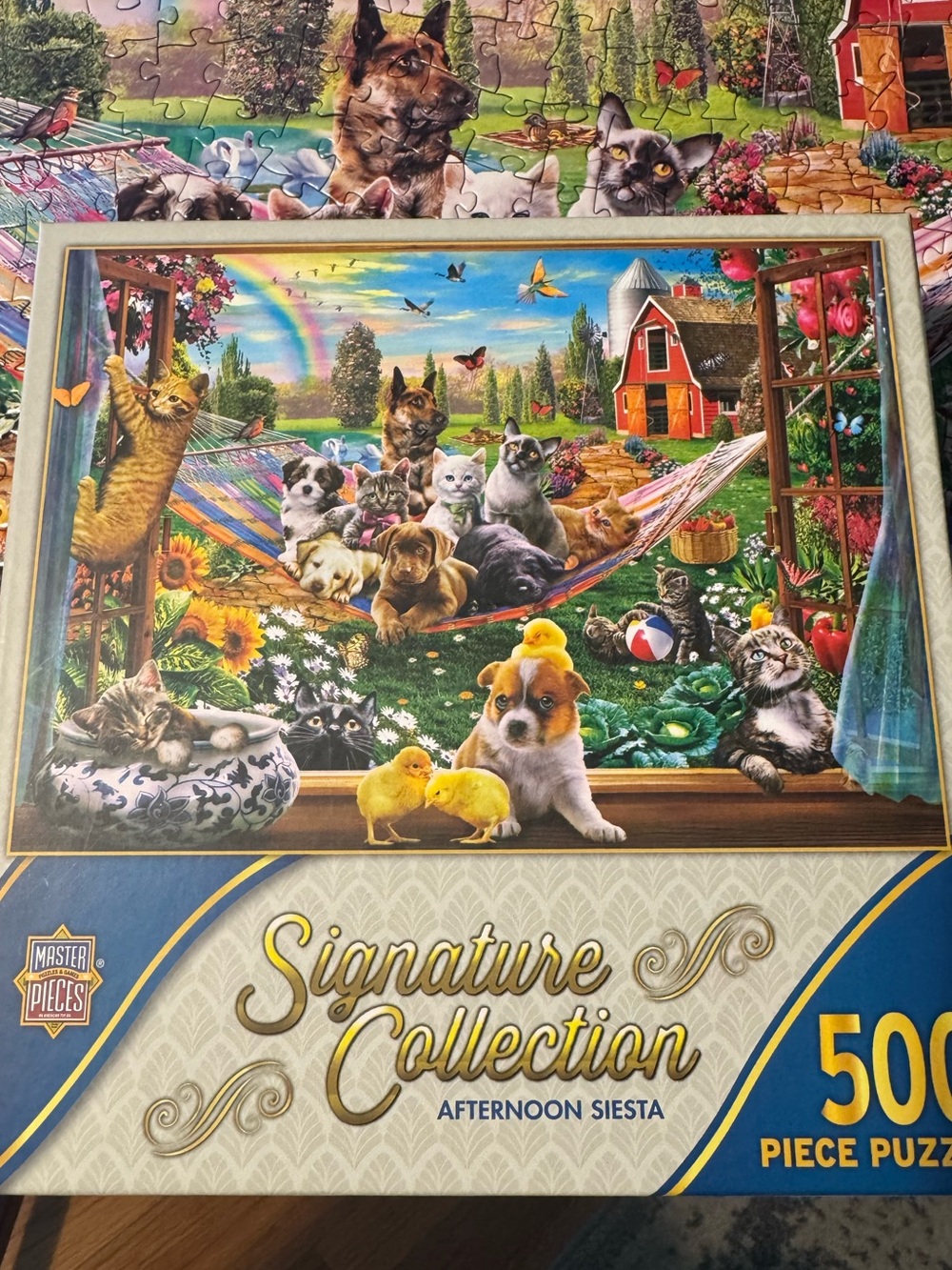 Signature Collection 500-Piece Puzzle - Afternoon Siesta